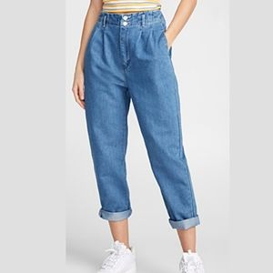 High waisted mom jeans